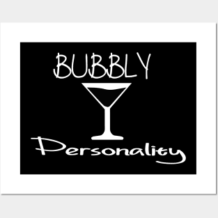 BUBBLY personality Posters and Art